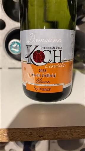 Alsace Domaine Koch Pierre & Fils Lieu-dit Zellberg 2023
