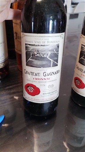 Bordéus Fronsac Château Gagnard 1976