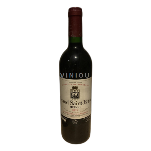 Bordeaux Médoc Grand Saint-Brice 2003