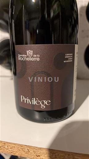 Langvedok Fitou Domaine La Rochelierre Privilège 2022