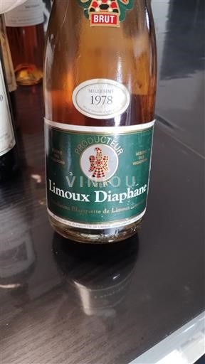 Langvedok Blanquette de Limoux Producteur Aimery Limoux Diaphane 1978