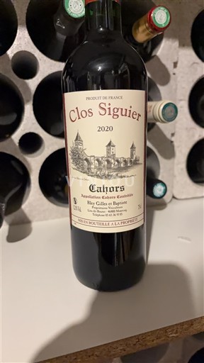 Tây Nam Cahors Clos Siguier 2020