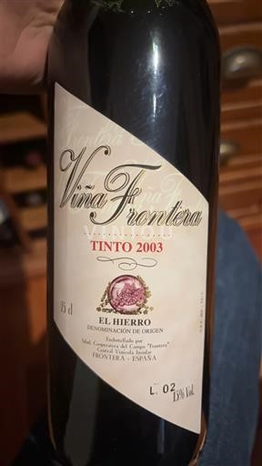 Quần đảo Canary El Hierro Viña Frontera 2003