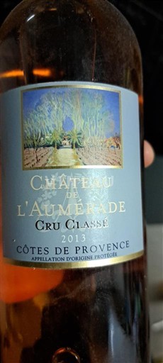 Provence Côtes-de-Provence Cru Classé Château L'Aumerade 2013