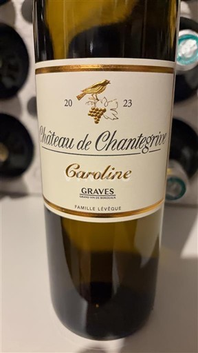 Bordeaux Graves Château Chantegrive Caroline 2023