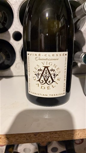 Burgundsko Viré-Clessé Les Vignes d'Adèle Quintessence 2023