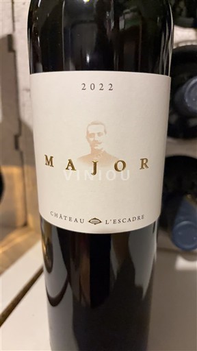 Bordeaux Blaye-Côtes-de-Bordeaux Château L'Escadre Major 2022