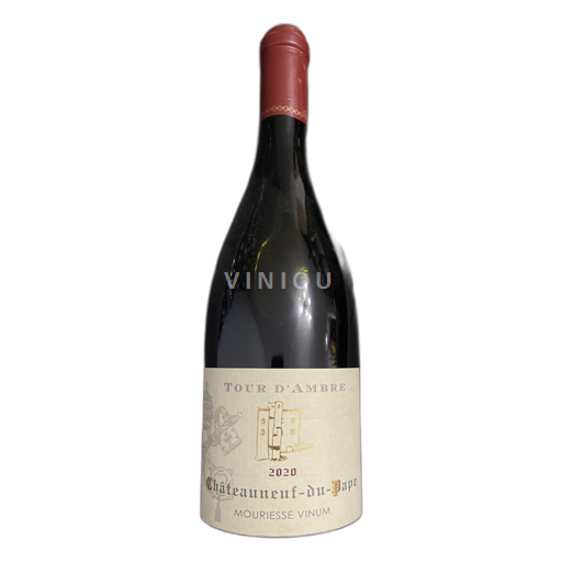 Rhône-dalen Châteauneuf-du-Pape Mouriesse Vinum Tour d'Ambre 2020