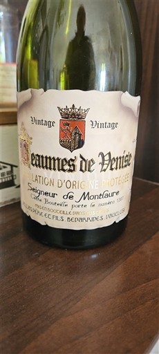 Thung lũng Rhône Beaumes de Venise Domaine Paul Jaboulet Aîné Seigneur de Montlaure 2023