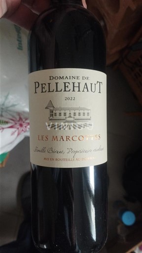 Tây Nam Côtes de Gascogne Domaine Pellehaut Les Marcottes 2022