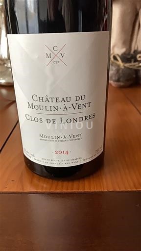 Beaujolais Moulin-à-vent Château Moulin-à-Vent Clos de Londres 2014