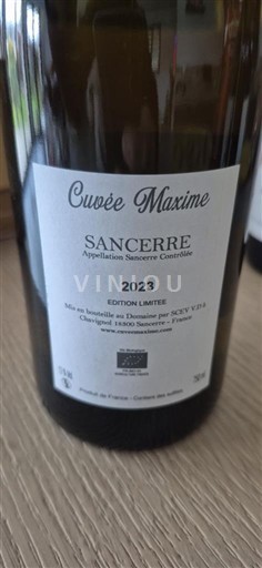 Loiredalen Sancerre Domaine Dauny Maxime 2023