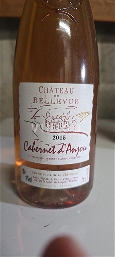 Thung lũng sông Loire Cabernet-d'Anjou Château Bellevue 2015