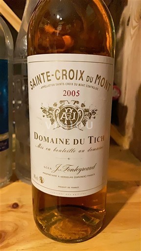 Bordeaux Sainte-Croix-Du-Mont Domaine Tich 2005