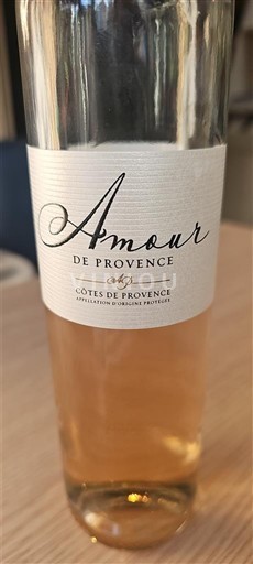Provence Côtes-de-Provence Amour de Provence Ikke årgangsbestemt