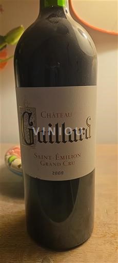 Bordeaux Saint-Émilion Grand Cru Grand Cru Château Gaillard 2009