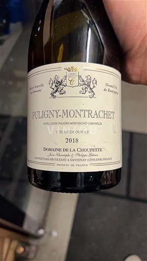 Burgund Puligny-Montrachet Domaine La Choupette 2018