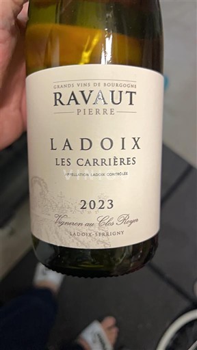 Borgonha Ladoix Ravaut Pierre Les Carrières 2023