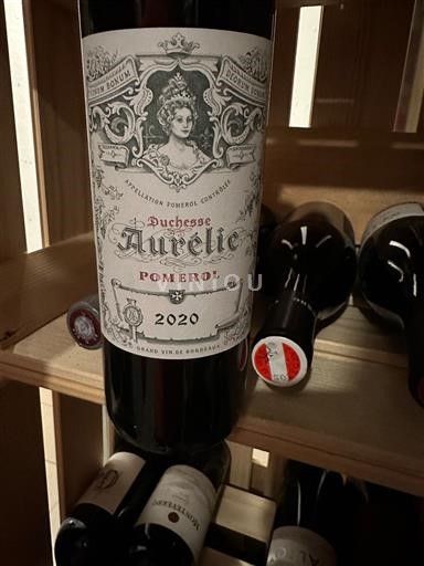 Bordeaux Pomerol Duchesse Aurélie 2020