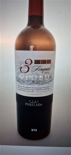 Catalonia Empordà Perelada 3 Fincas 2018