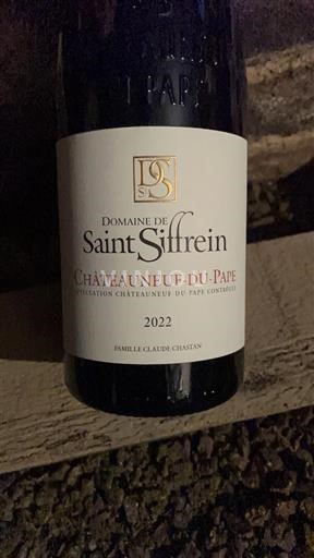 Valle del Ródano Châteauneuf-du-Pape. Domaine Saint Siffrein 2020