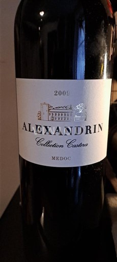 Bordeaux Médoc Alexandrin Collection Castera 2009