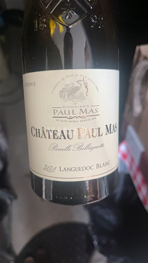 Langvedok Languedoc Château Paul Mas Parcelle Belluguette 2021
