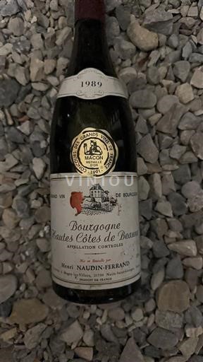Borgoña No especificado Henri Naudin-Ferrand 1989