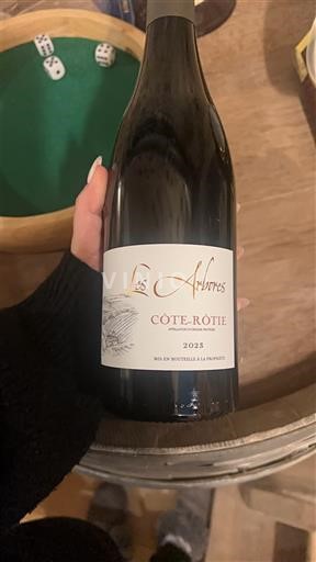 Rhônen laakso Côte-rôtie Les Arbrieux 2023