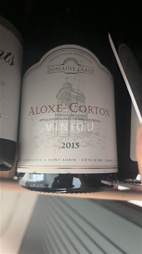 Wines Rouge sec Domaine Larue 2015 France Burgundy Aloxe-Corton AOC