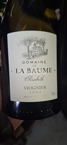 Languedoc et Roussillon Pays d'oc Domaine La Baume Élisabeth 2024