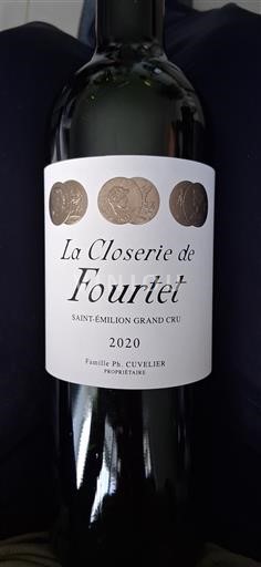 Bordeaux Saint-Émilion Grand Cru Grand Cru La Closerie de Fourtet 2020