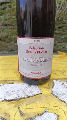 Alsace Sélection de Grains Nobles Seilly Schenkenberg 1989