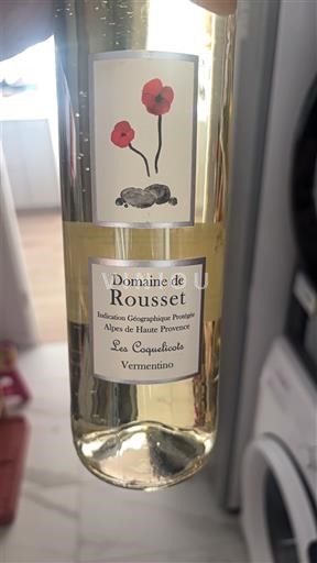 Provence Không được chỉ định Domaine Rousset Les Coquelicots 2023