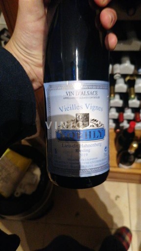 Alsácia Kuehn Vieilles Vignes Lieu-dit Hahnenberg 2019