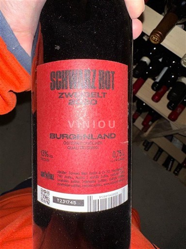 Burgenland Ikke specificeret Schwarz Rot Zweigelt 2020