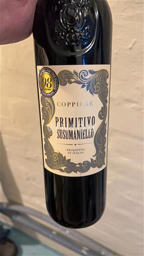 Puglia Susumaniello Salento Coppere 2023