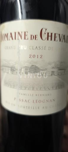 Bordeaux Pessac-Léognan Domaine Chevalier 2012
