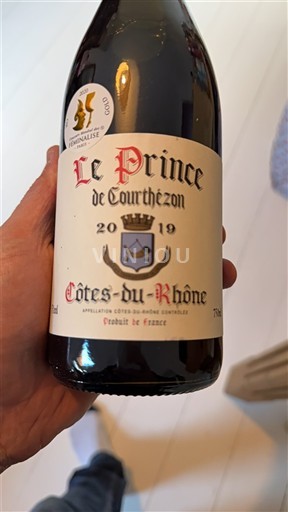 Rhônedalen Côtes du Rhône Le Prince de Courthézon 2019