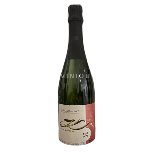 Alsace Crémant d'Alsace Jean-Claude Koestel Brut Rosé Icke årgångsbetecknad