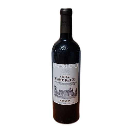 Bordeaux Margaux Château Marquis d'Alesme 2018