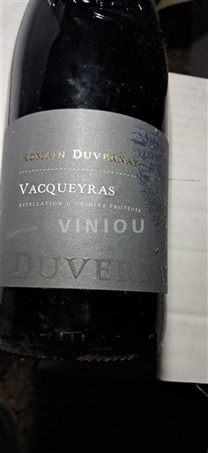 Valle del Rodano Vacqueyras Romain Duvernay 2016