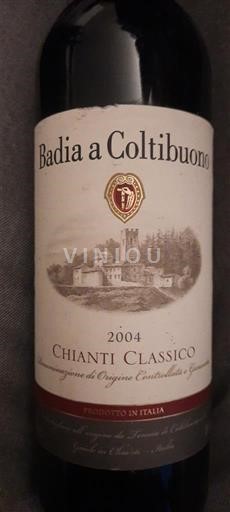 Toscana Chianti Classico Badia a Coltibuono 2004
