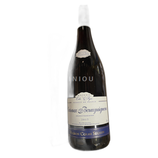 Bourgogne Bourgognebackar Maison Colin Seguin 2017