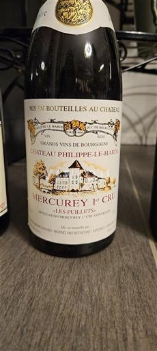 Bourgogne Mercurey Premier Cru Philippe le Hardi Les Philibert 1998