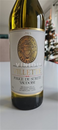 Vaud Lavaux AOC Daniel Parisod Police de Sûreté Vaudoise 2023