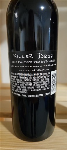 Kalifornijske AVA Ni doloceno Killer Drop 2020