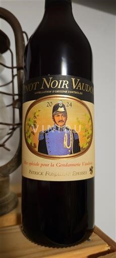 Vaud Patrick Fonjallaz Epesses spéciale pour la Gendarmerie Vaudoise 2024