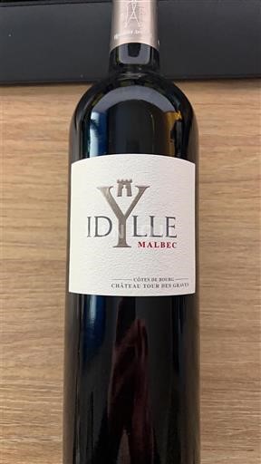 Bordeaux Côtes-de-bourg Château Tour des Gendres Idylle Malbec 2022