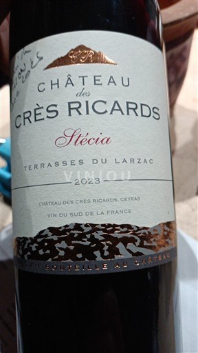 Langvedok Terrasses-du-Larzac Château S Crès Ricards Stécia 2023